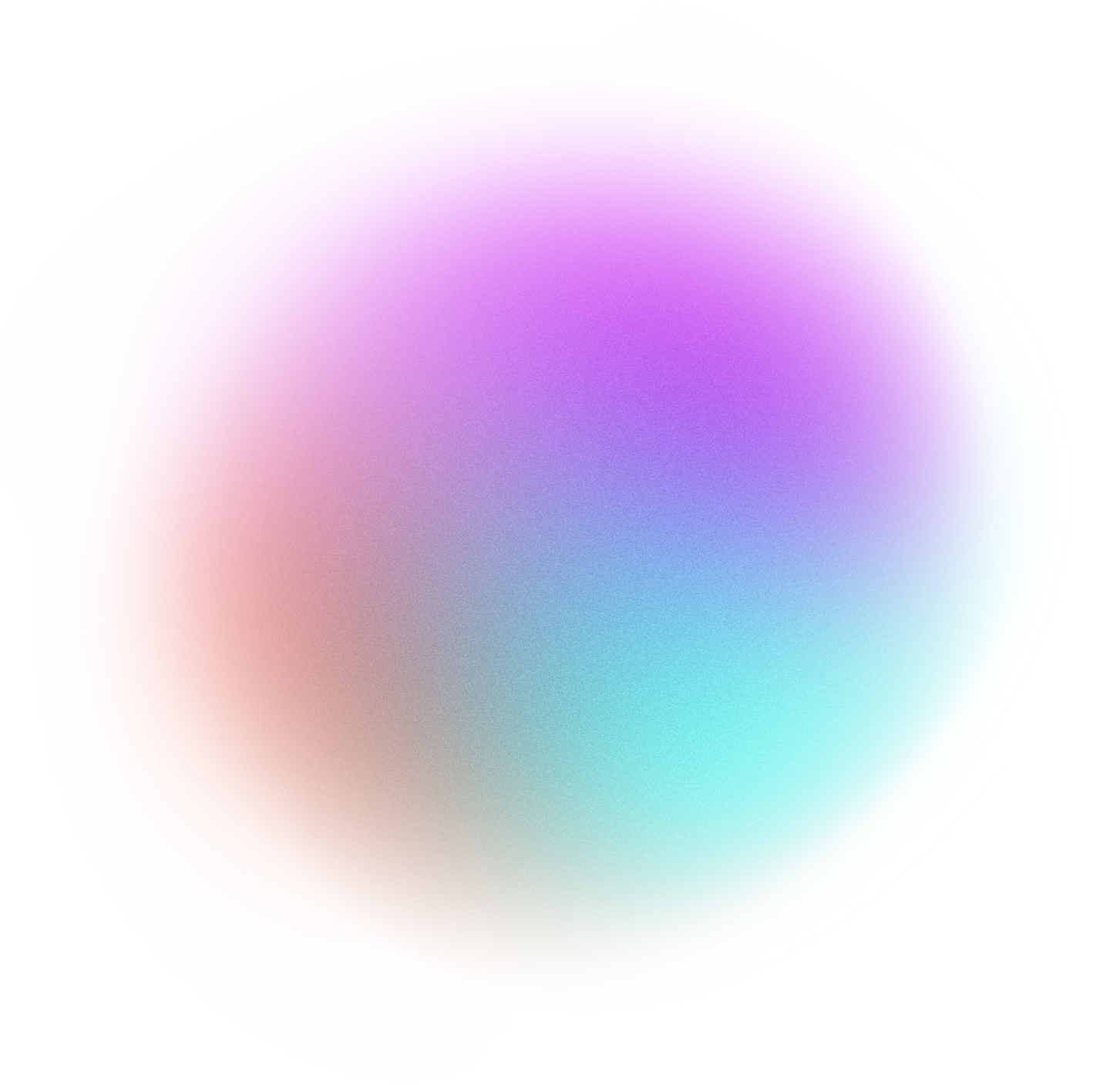 purple transparent gradient ball